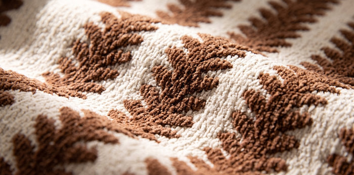 Jacquard-Chenille-Gewebe